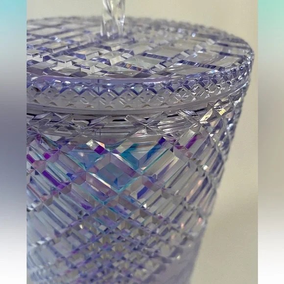 Starbucks Holiday 2022 Limited White Iridescent Jewel 24 oz - Picture 9 of 10